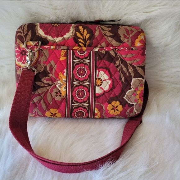 New Vera Bradley Carnaby Floral Print Laptop Hard Case - Picture 3 of 6